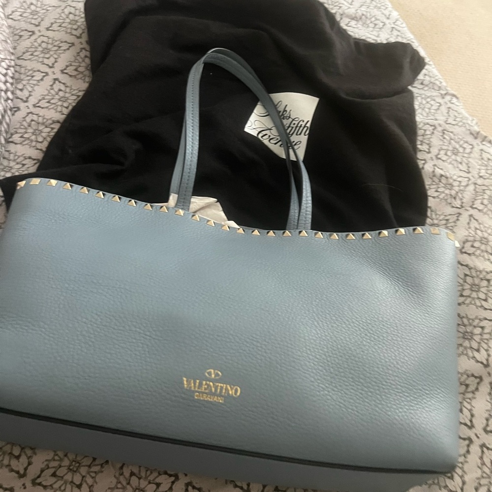 Valentino blue tote
